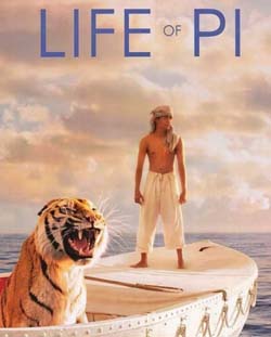 زندگی پی / Life Of Pi اثر فیلم «آنگ لی»