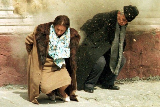 اعدام  نیکلای چائوشسکو و همسرش
